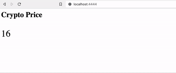 Golang SSE Browser Update