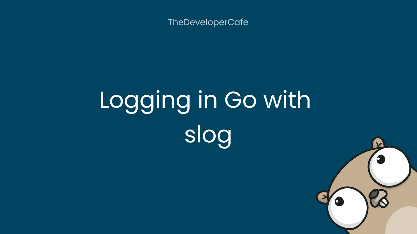 Logging in Go with slog