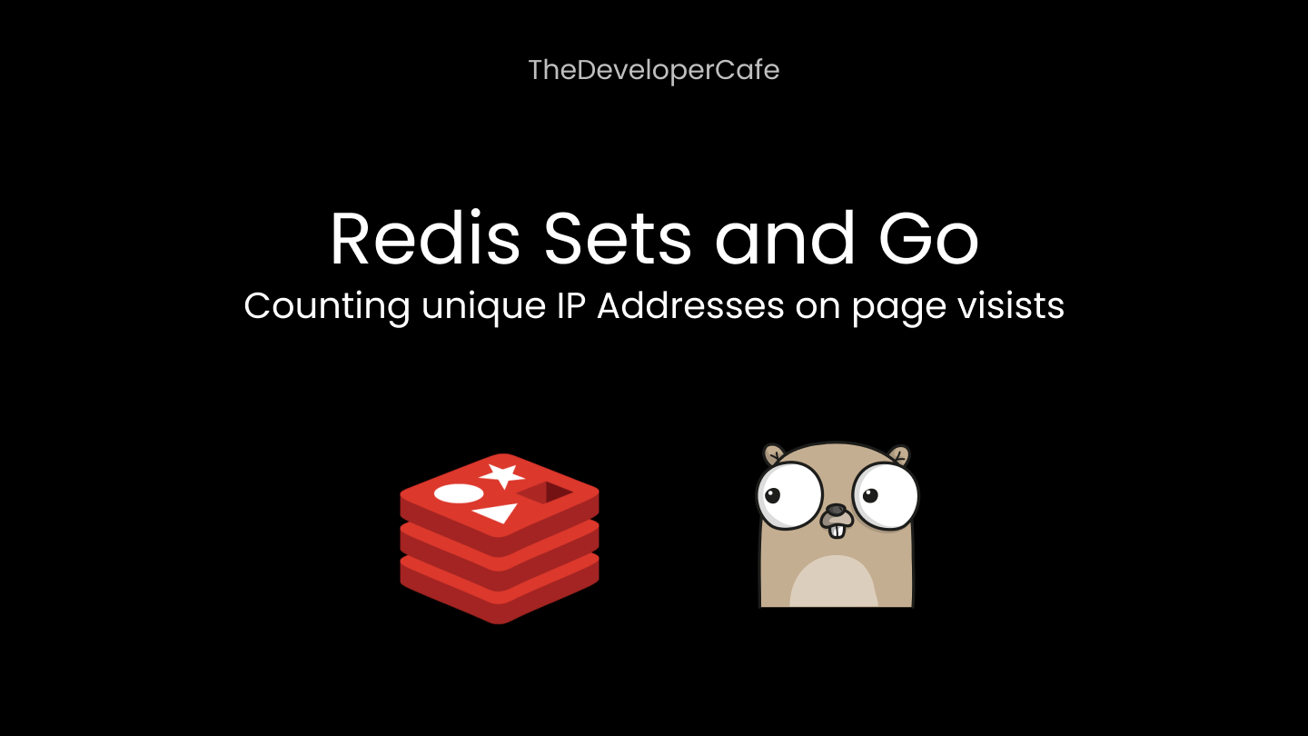 Redis Sets and Go - Counting unique IP Addresses on page visits