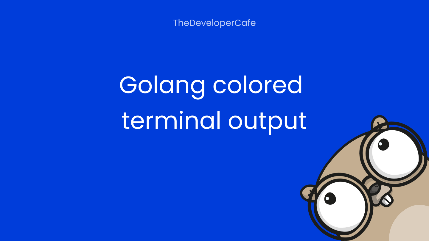Golang color terminal output with fatih/color
